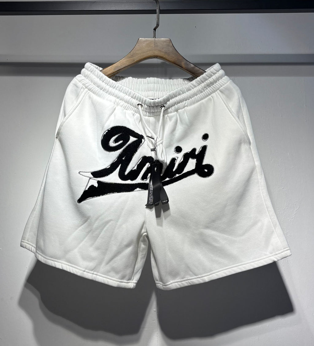 White Freestyle Amiri Shorts