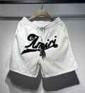 White Freestyle Amiri Shorts