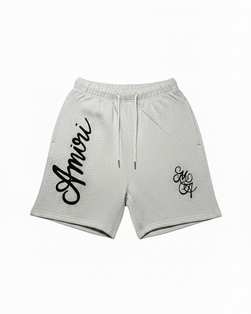 Premium Grey Cotton Shorts