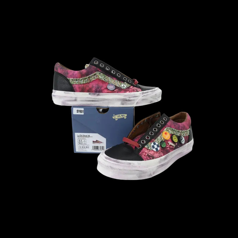 Sat0shi N4kam0to x V4ns Limited Edition Sneakers