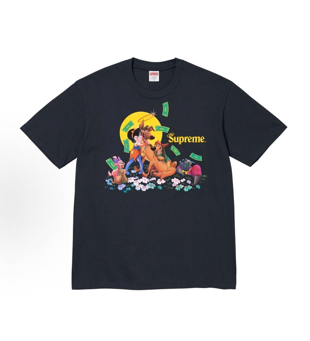 Black Supreme Dog T-shirt