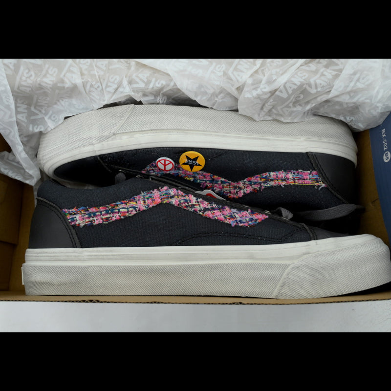 Sat0shi N4kam0to x V4ns Limited Edition Sneakers featuring a bold design and classic skate heritage.
